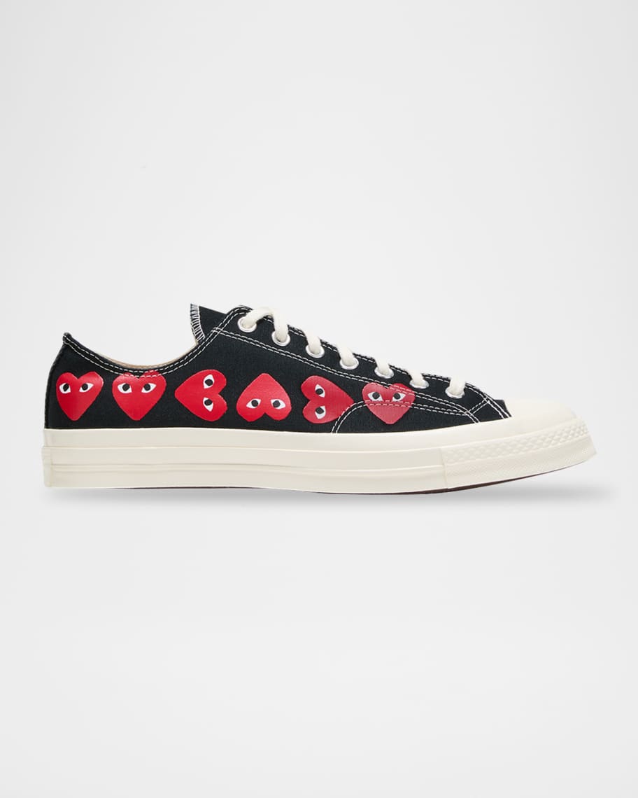 Comme des Garcons x Converse Men's Chuck 70 Multi Heart Low-Top