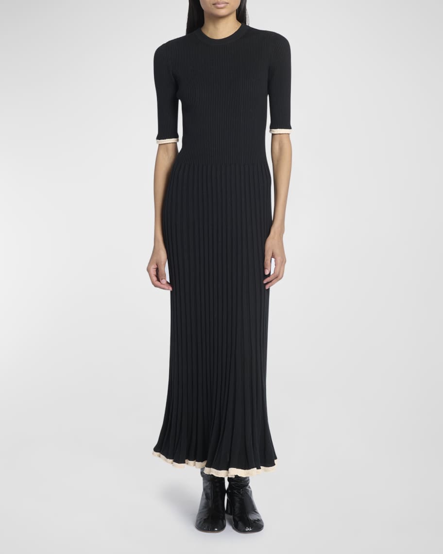 Proenza Schouler Silk Cashmere Dress | Neiman Marcus