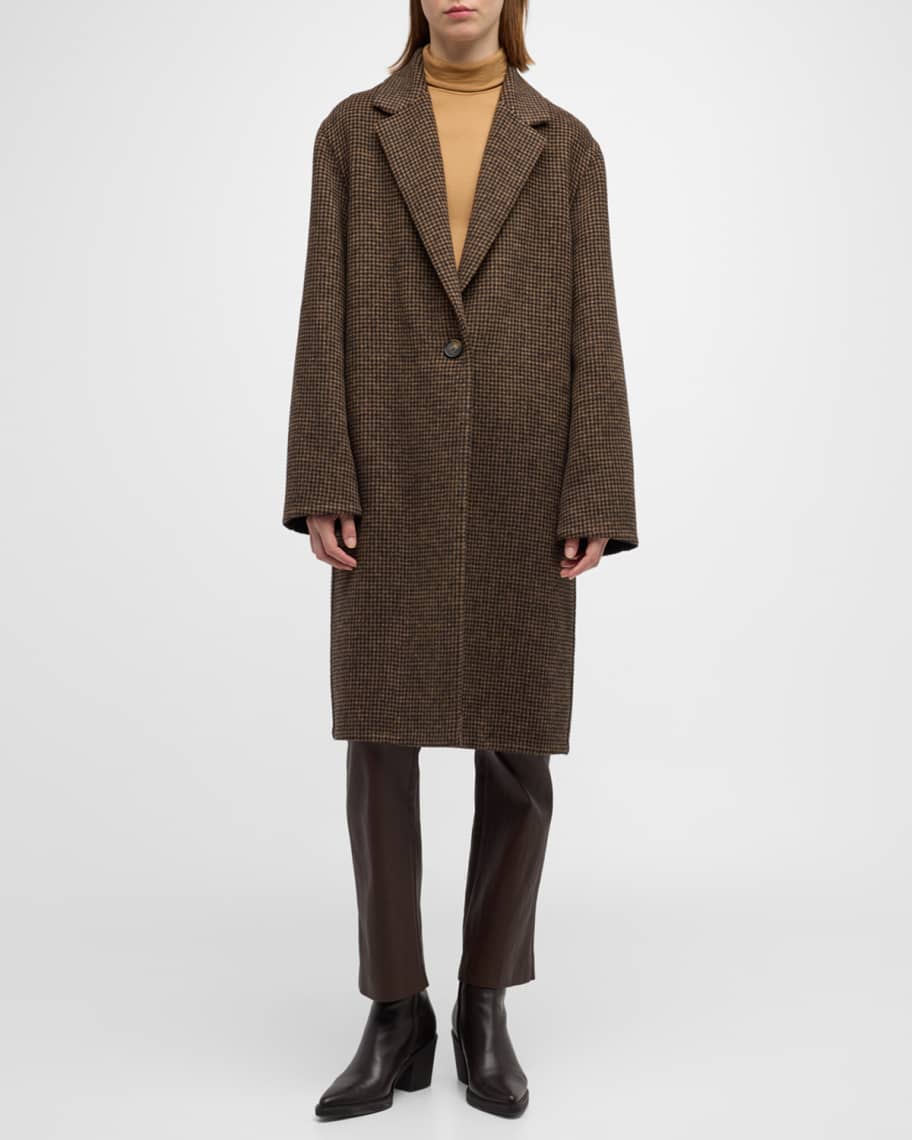 Vince long hair discount coat