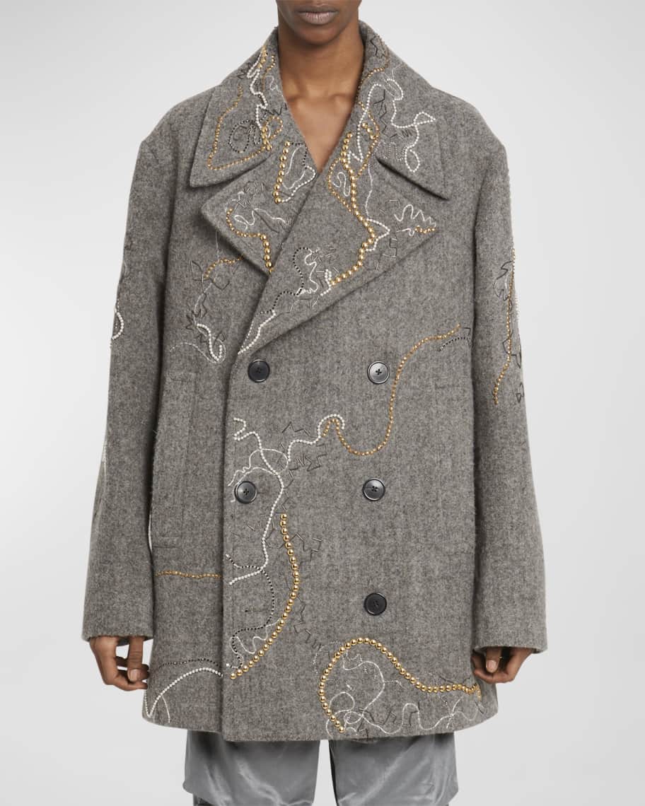 Weekday raven patent coat online