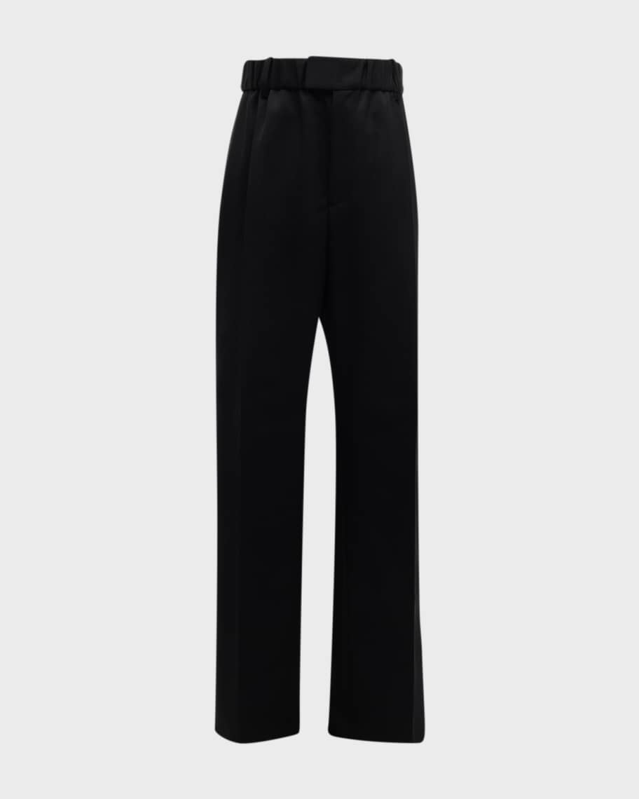 Bottega Veneta Men's Grain De Poudre Trousers