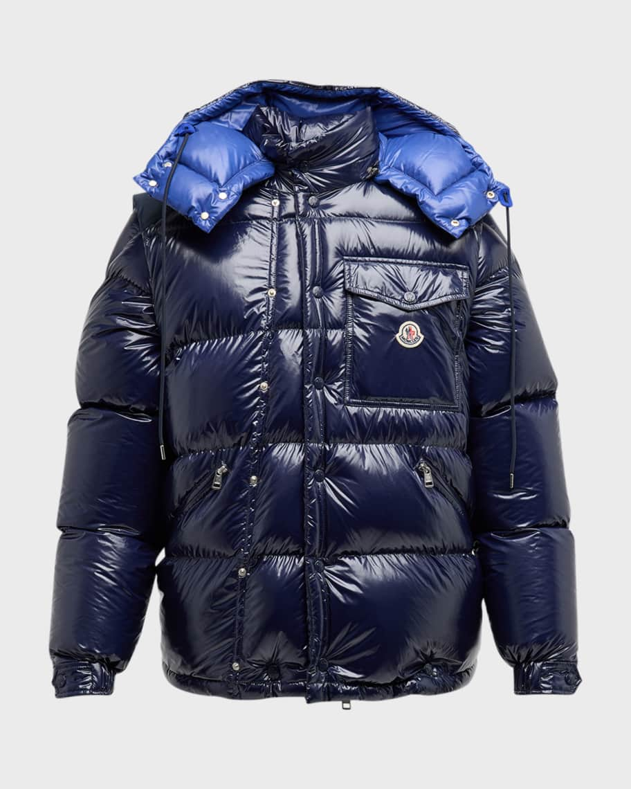 Moncler Men's Moncler Karakorum Ripstop Down Jacket | Neiman Marcus