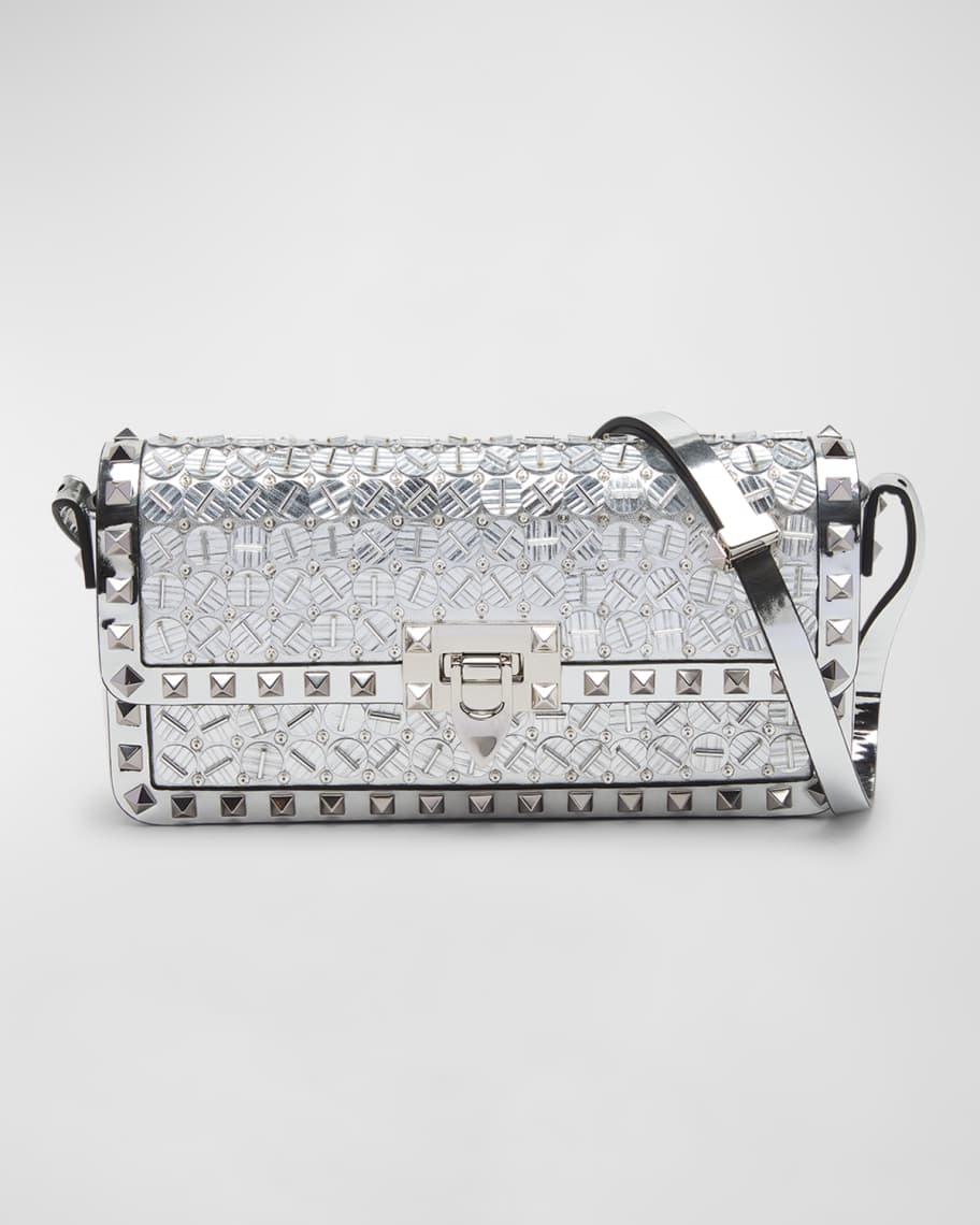 Valentino rockstud bag silver clearance