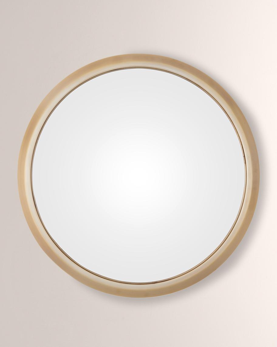 Global Views Oculus Brass Mirror, Large | Neiman Marcus