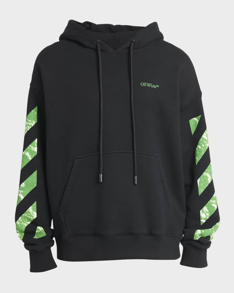 Off-White Men's Moon Camera Arrow Skate Hoodie | Neiman Marcus