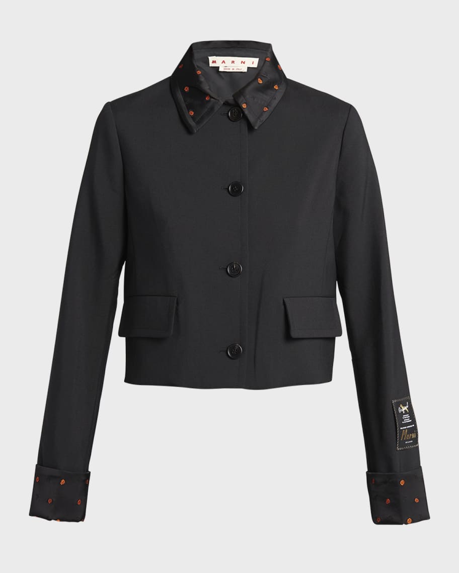 コート MARNI Black Wool Blend Coat Marni STYLISH BLACK WOOL BLEND COAT | miinto | REVERSIBLE