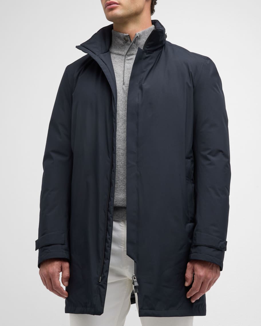 Herno Men's Laminar Solid Car Coat | Neiman Marcus