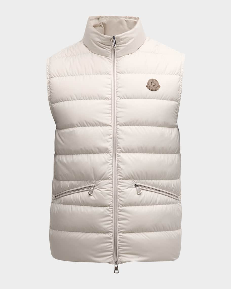 Moncler Men's Treompan Quilted Zip Vest | Neiman Marcus