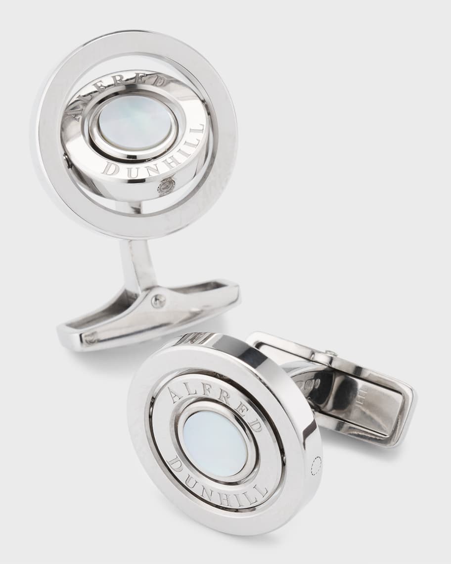Dunhill mother online of pearl cufflinks