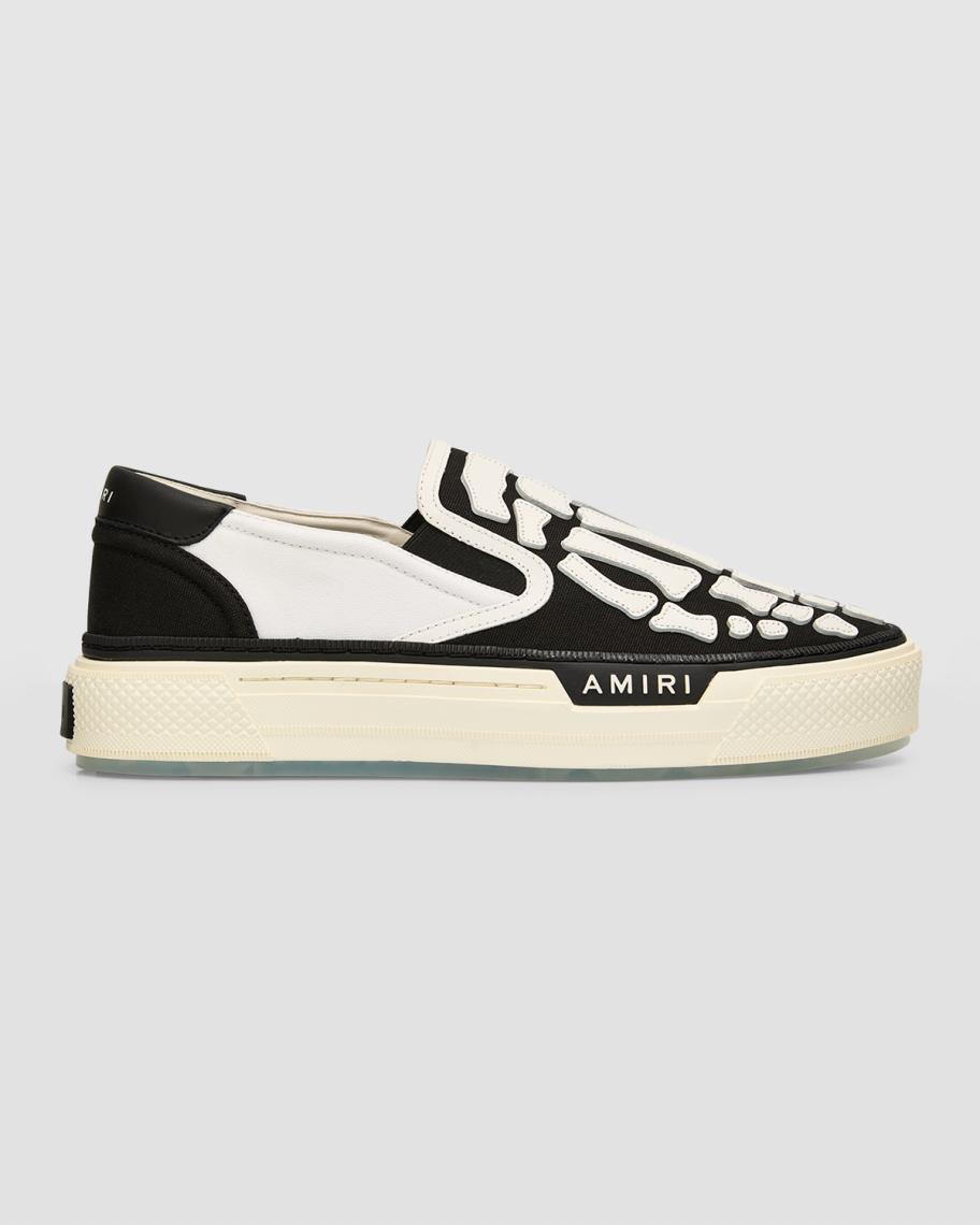 amiri slip on skeleton