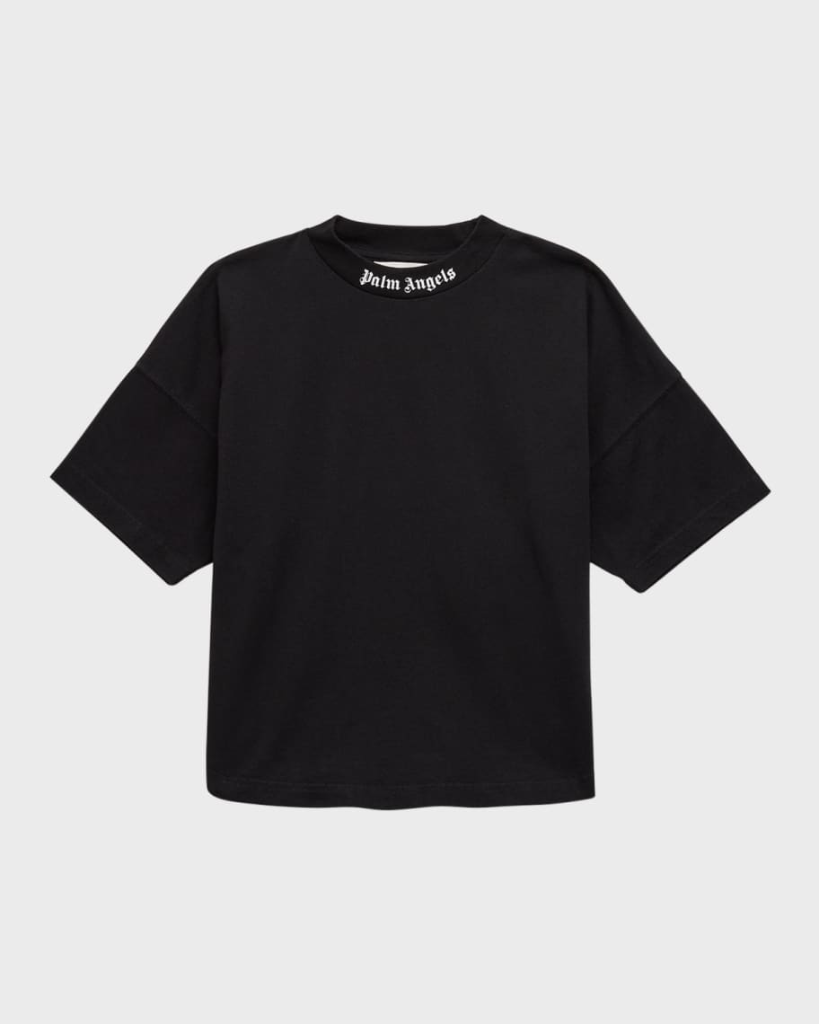 Tシャツ Palm Angels sale Palm Angels Moscow Printed T-shirt - Black | Garmentory