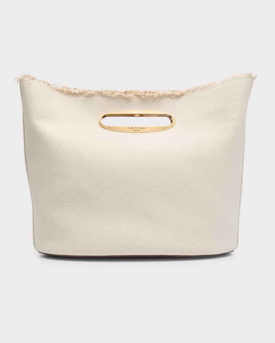 rag & bone BELIZE BUCKET - Handbag - antique white/off-white 