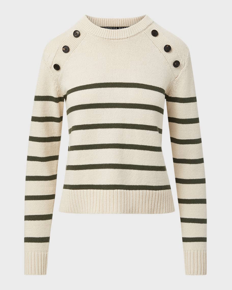 Veronica beard striped sweater hotsell