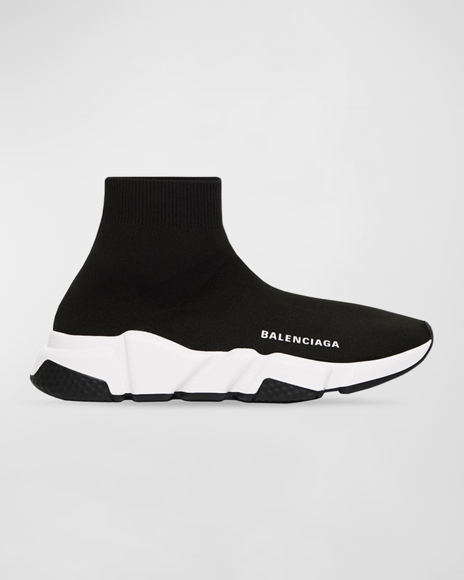 Balenciaga Men s Speed Recycled Knit Runner Sneakers Neiman Marcus