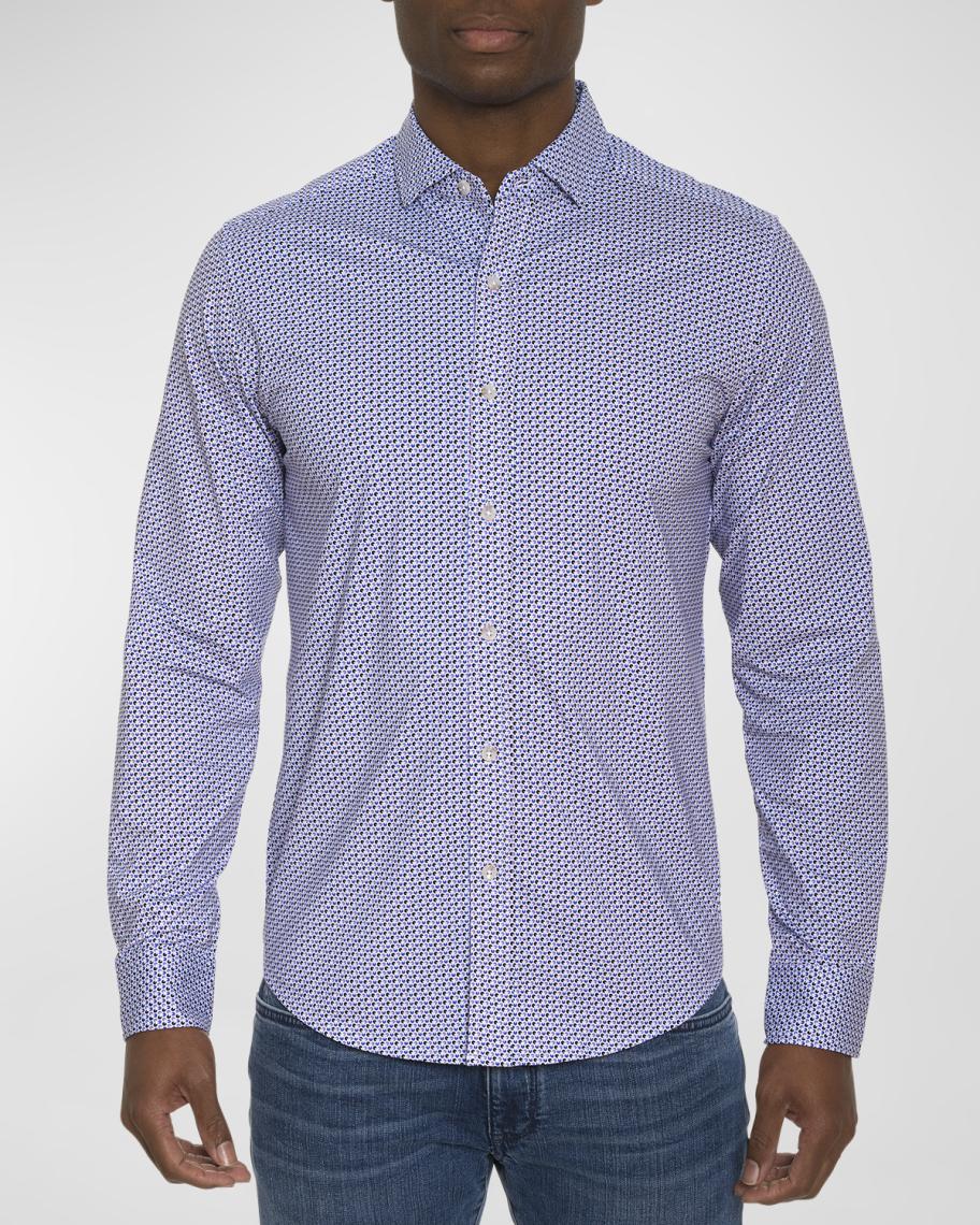 Robert Graham Fletcher Short Sleeve Classic Fit Sport Shirt - Multi main image 1