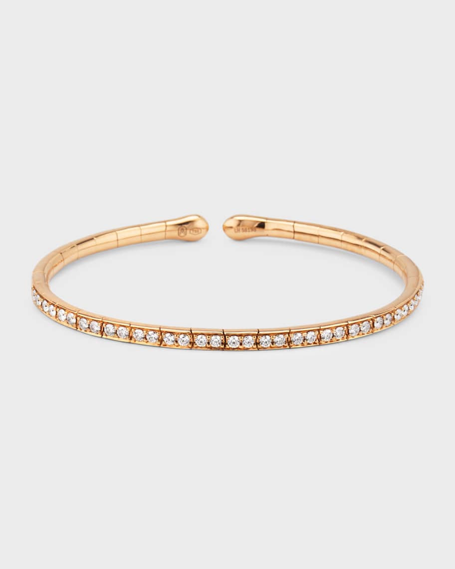 Etho Maria 18K Pink Gold Bracelet, Dia= | Neiman Marcus