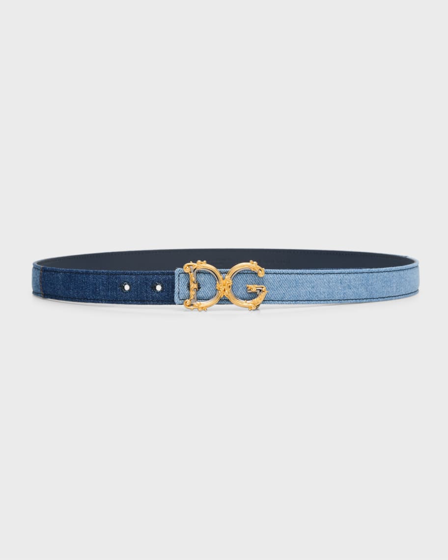 Women Denim Belt - El General - Nobuck Brown 44646 main image 1