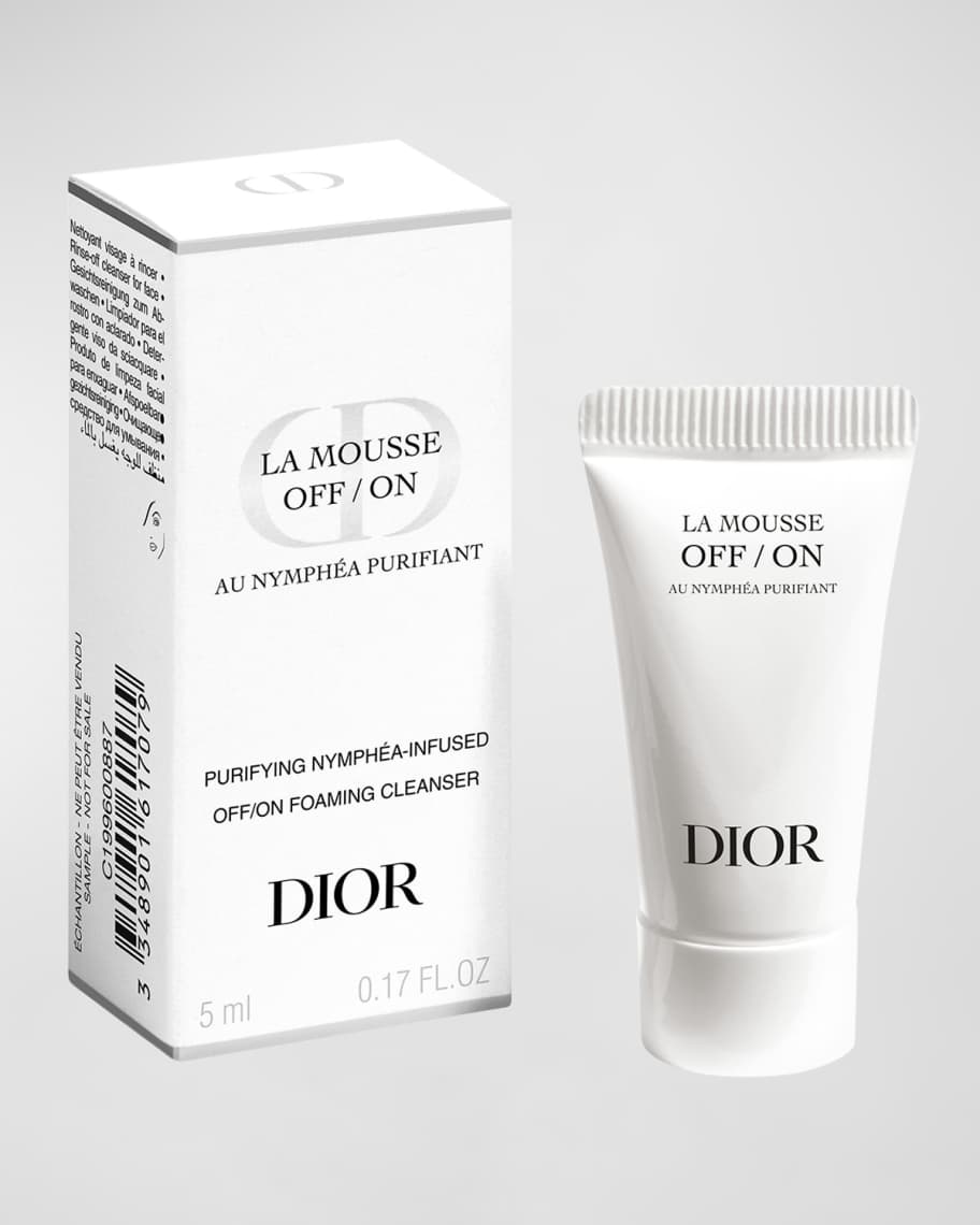 DIOR La Mousse OFF/ON Foaming Face Cleanser, Yours with any $50