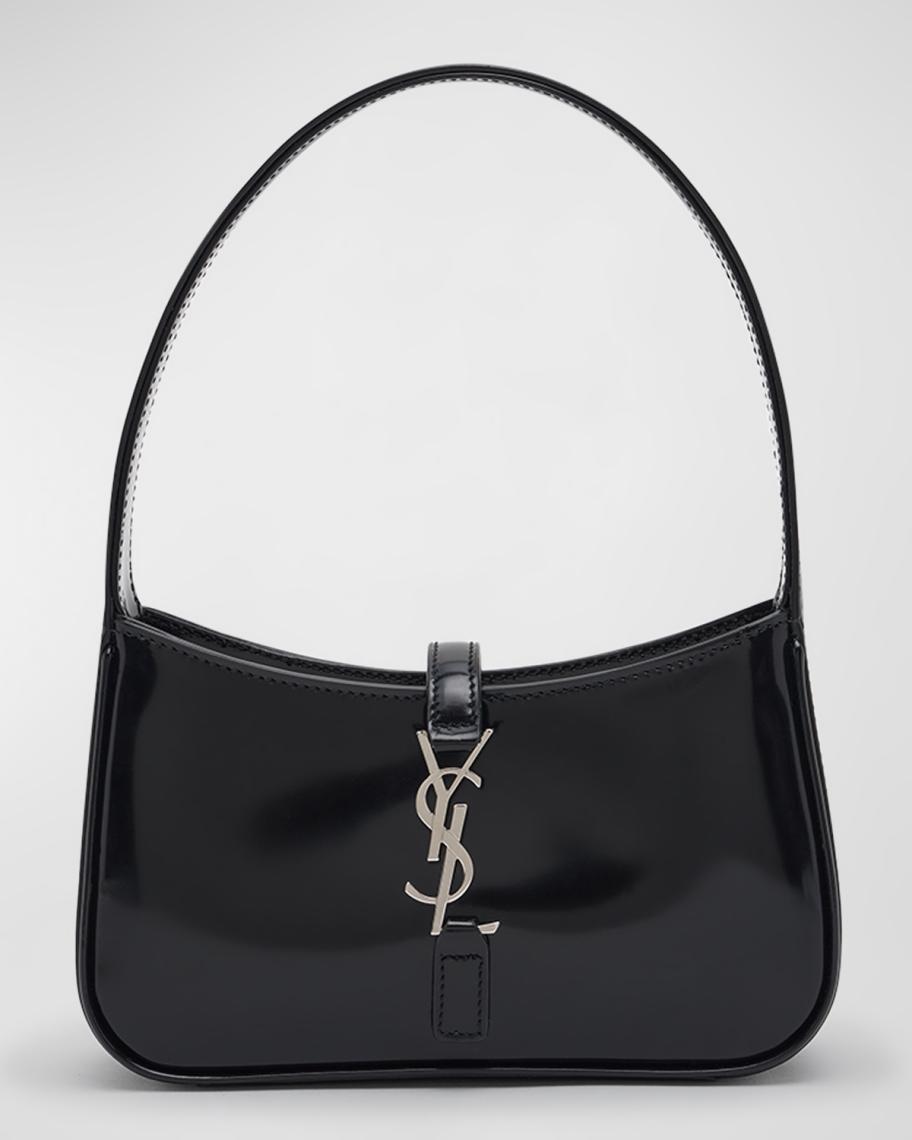 Le 5 A 7 Mini YSL Shoulder Bag in Patent Leather
