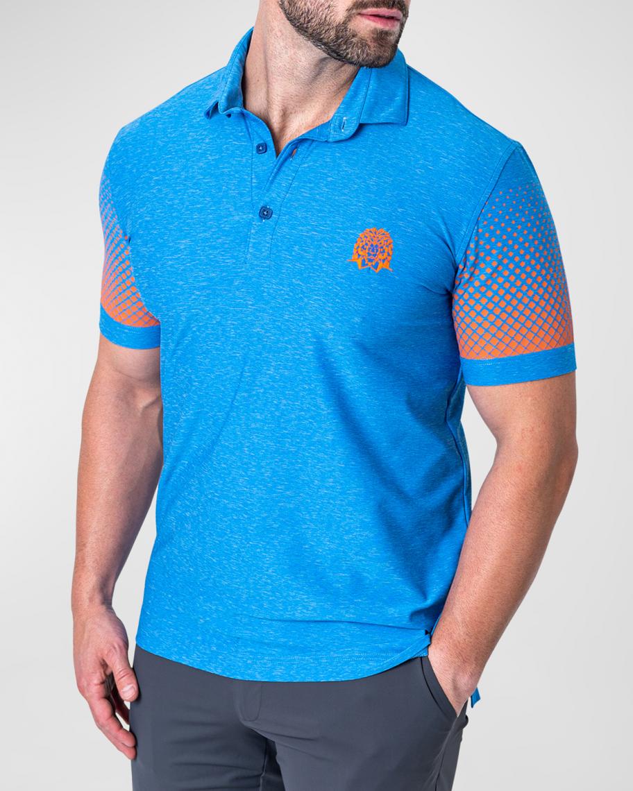 Maceoo Men's Mozart Stretch Polo | Neiman Marcus