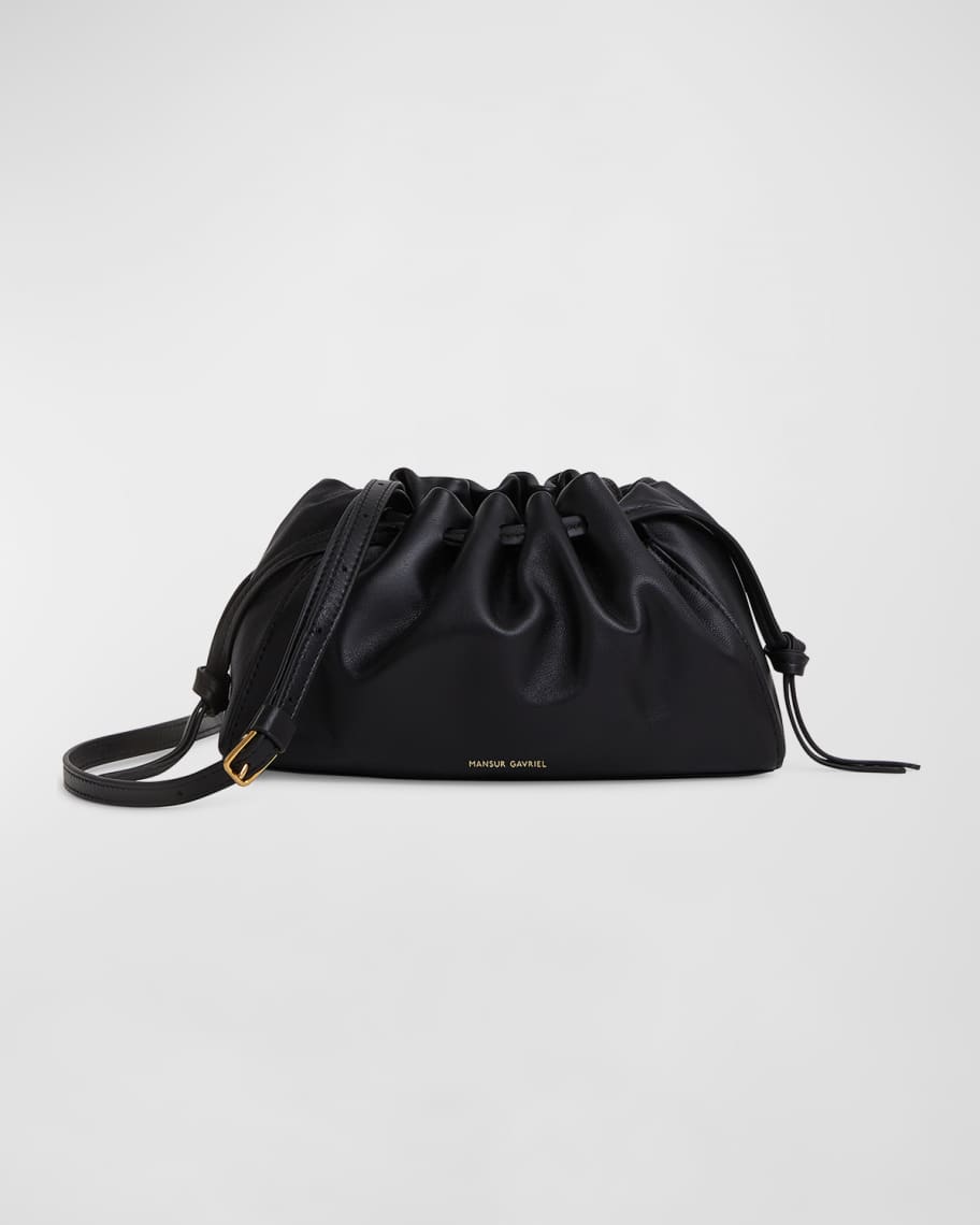 Mansur Gavriel Bloom Mini Leather Crossbody Bag | Neiman Marcus