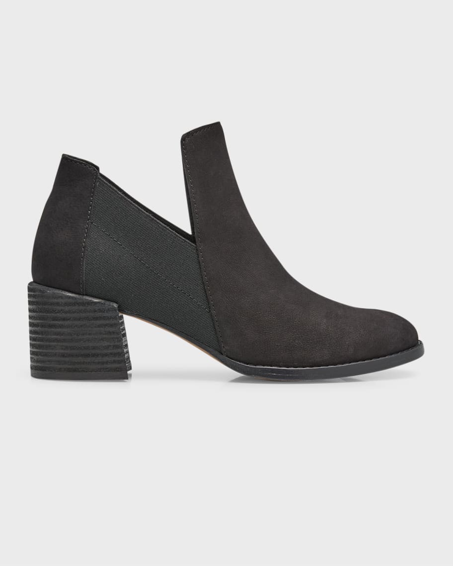 Eileen Fisher Bayo Leather Booties | Neiman Marcus