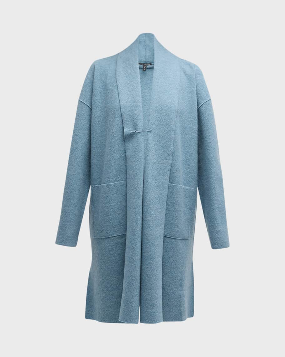 Oversized Oval Cashmere Coat - Ready to Wear