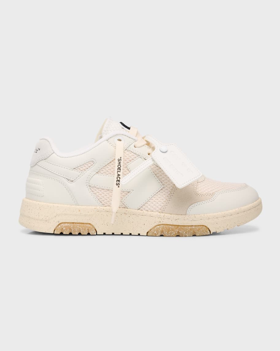 Off-White Men's Slim Out Of Office Sneakers | Neiman Marcus