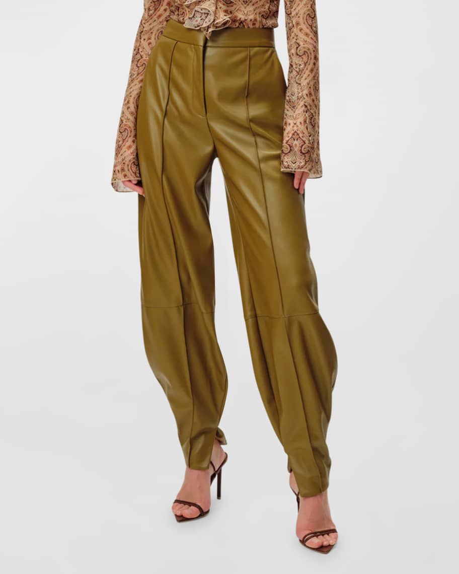 Ronni Faux Leather Pants – One Stylish Lady