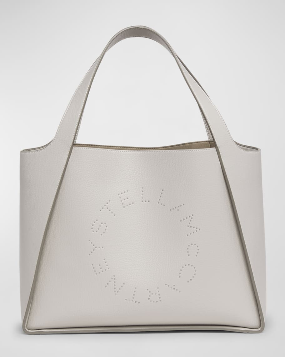 Stella McCartney Studded Logo Recycled Tote Bag Neiman Marcus