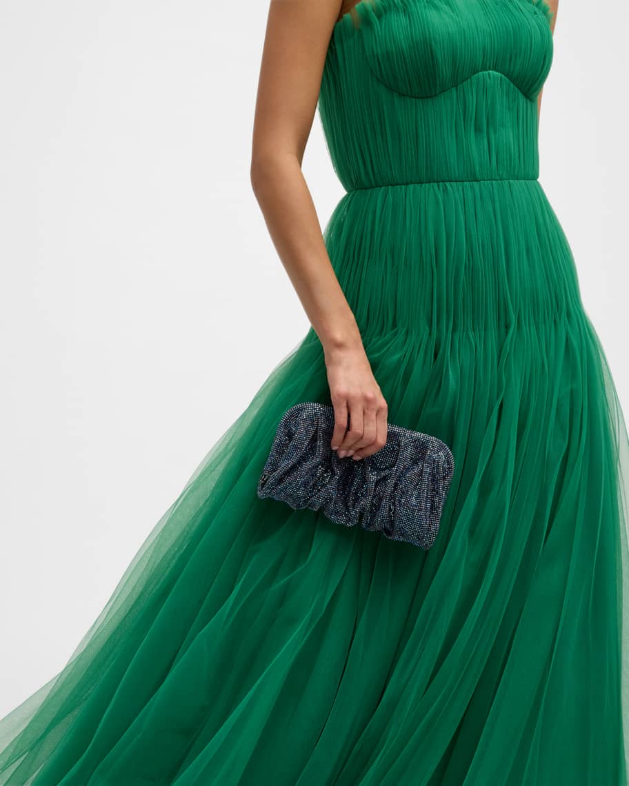 Image 2 of 6: Venus La Grande Crystal Clutch Bag