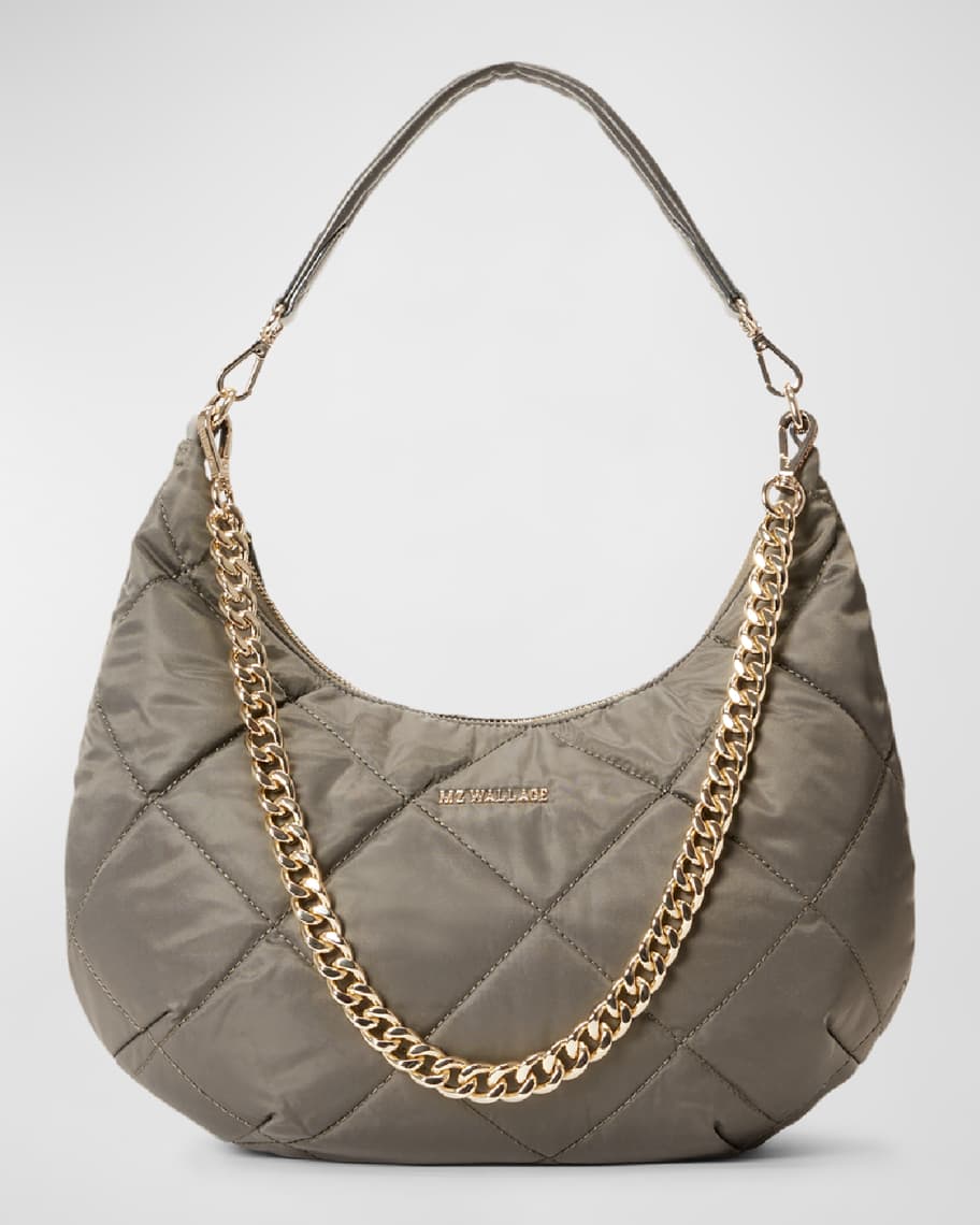 MZ WALLACE Madison Quilted Shoulder Bag | Neiman Marcus