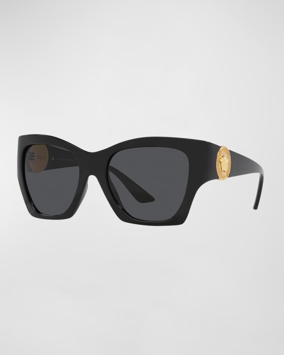 Versace VE4452 Medusa Plastic Square Sunglasses | Neiman Marcus