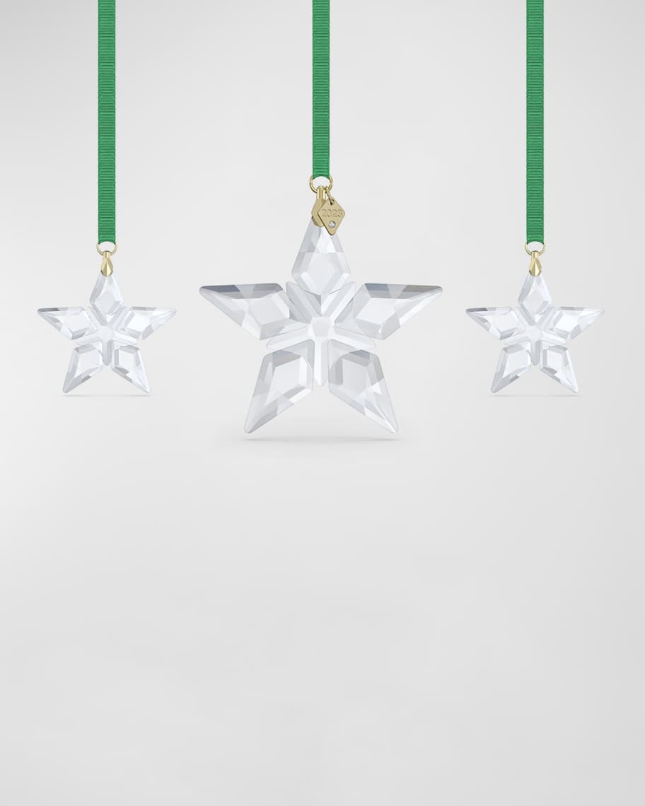 SWAROVSKI Annual Edition Christmas Ornament Set 2023 Neiman Marcus