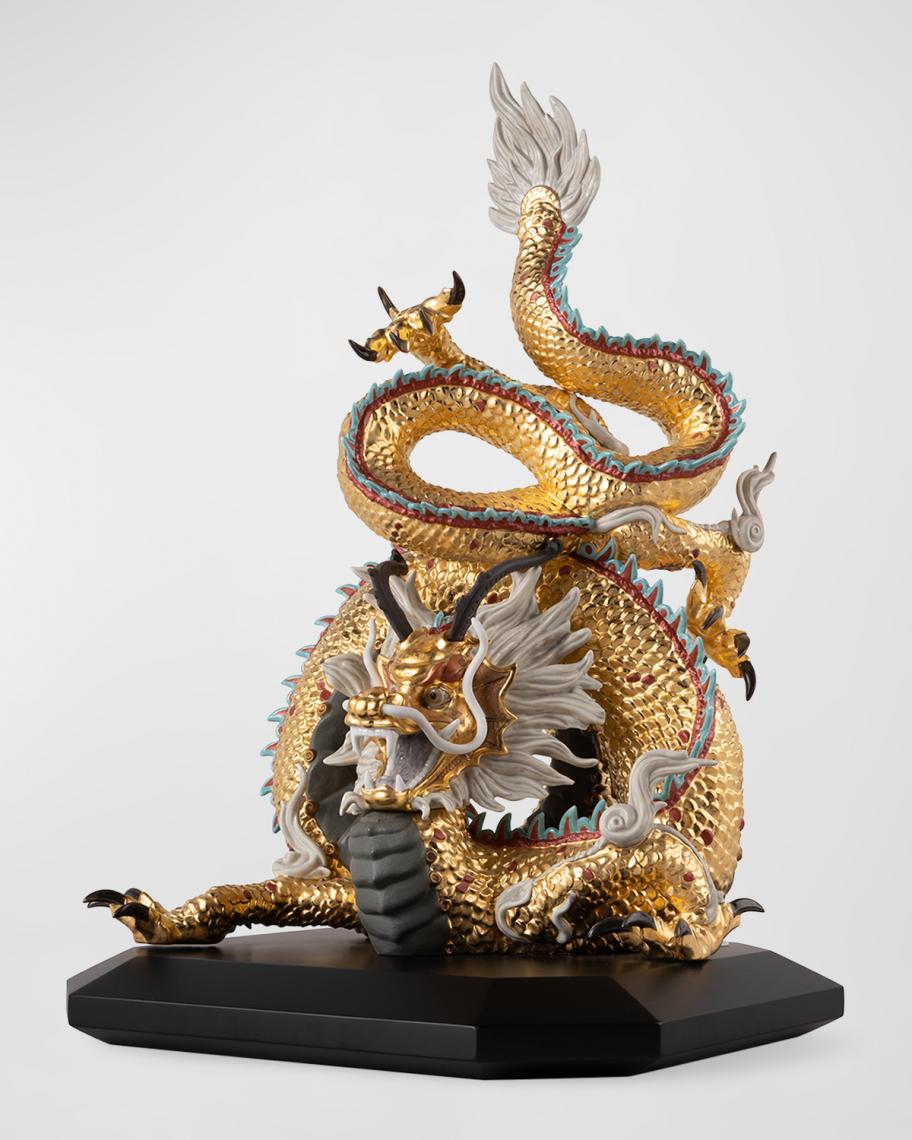 Lladro Limited Edition Protective Dragon Sculpture | Neiman Marcus