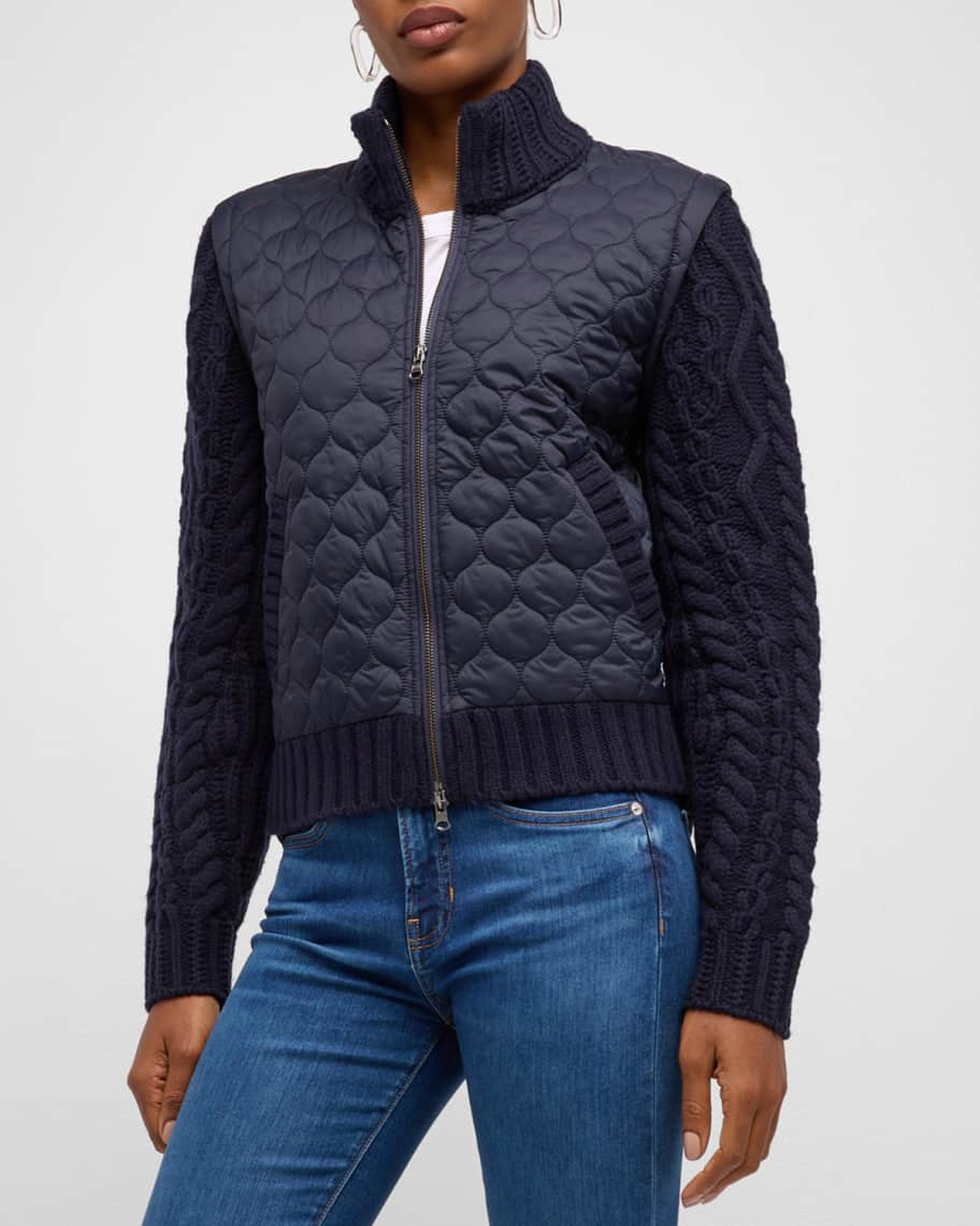 Veronica Beard Patra MixedMedia Jacket Neiman Marcus