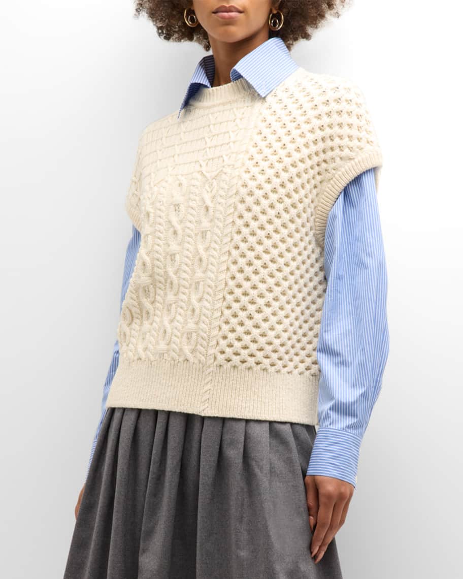 Louis Vuitton Utility Mock Neck Sweater Vest