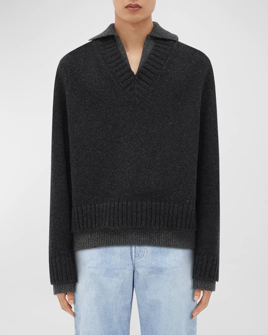 Bottega Veneta - Man - Green - Knit Sweater