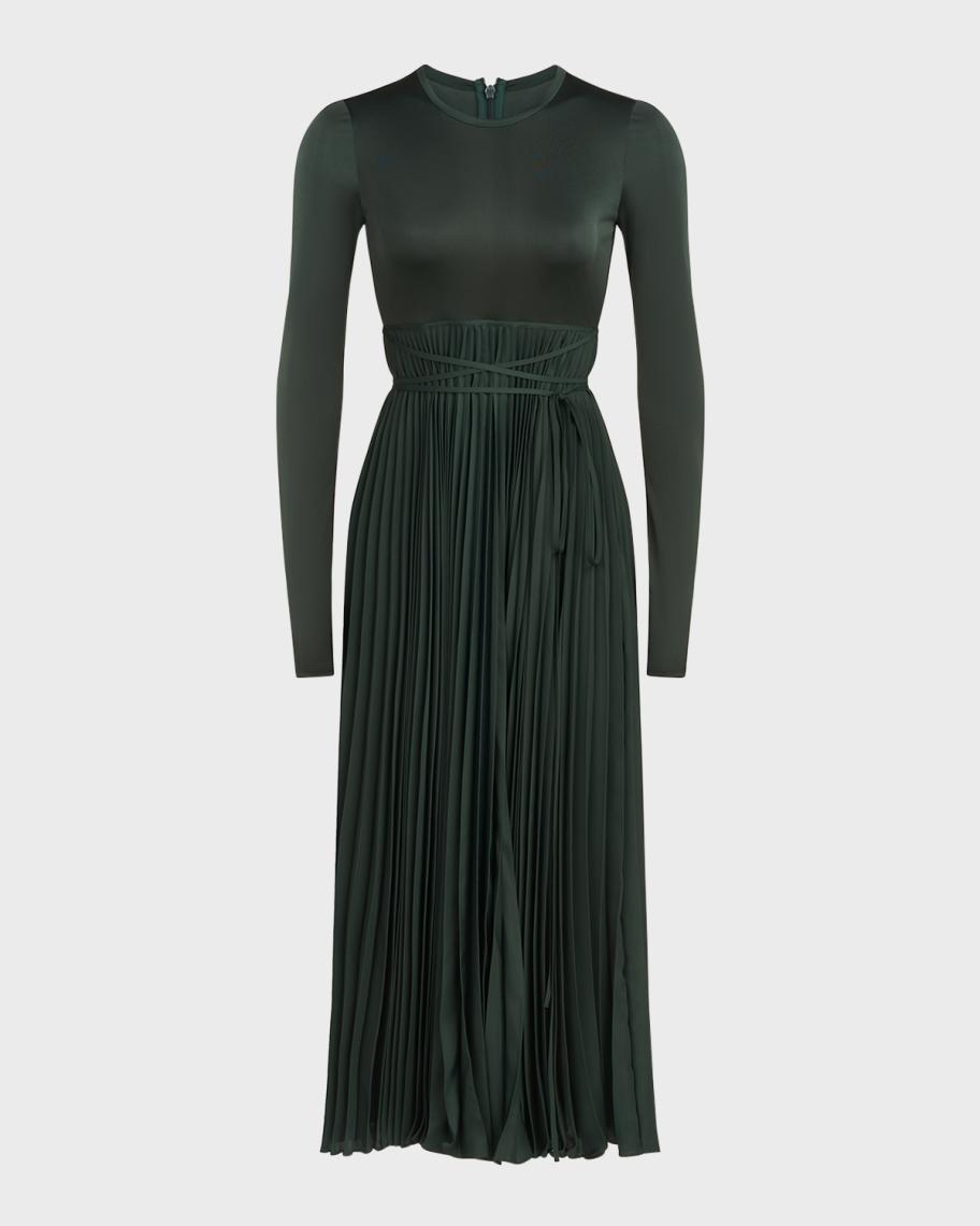H Halston Women's A-Line Casual Dress - Sleeveless Hi-Lo Crinkle Gauze Dress