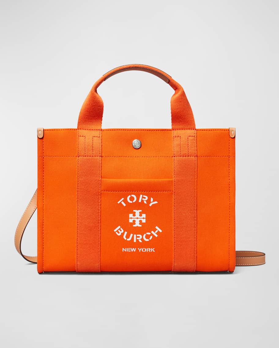 Tory Burch Miller Crossbody Canvas (natural/vachetta) Handbags