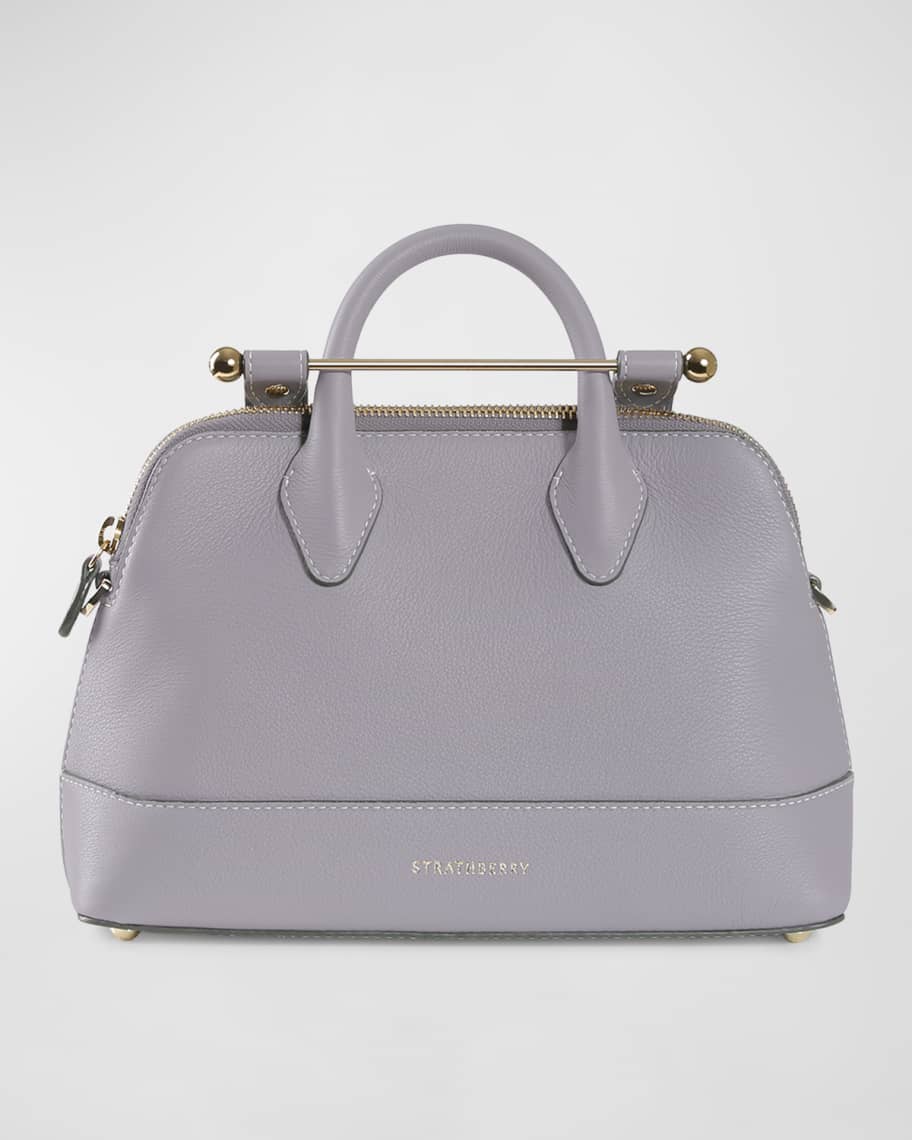 STRATHBERRY Dome Mini Leather Crossbody Bag Neiman Marcus