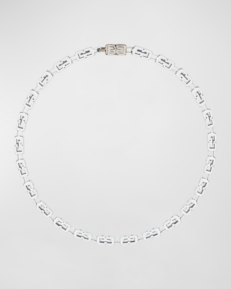 Givenchy Men's G Cube GlowInTheDark Necklace Neiman Marcus