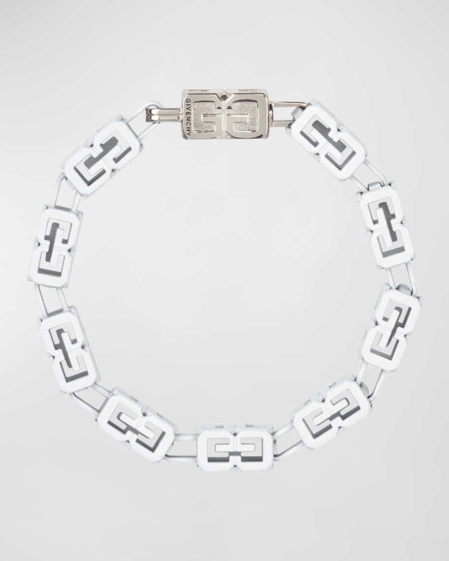Givenchy Men's G Cube Glow-In-The-Dark Bracelet | Neiman Marcus