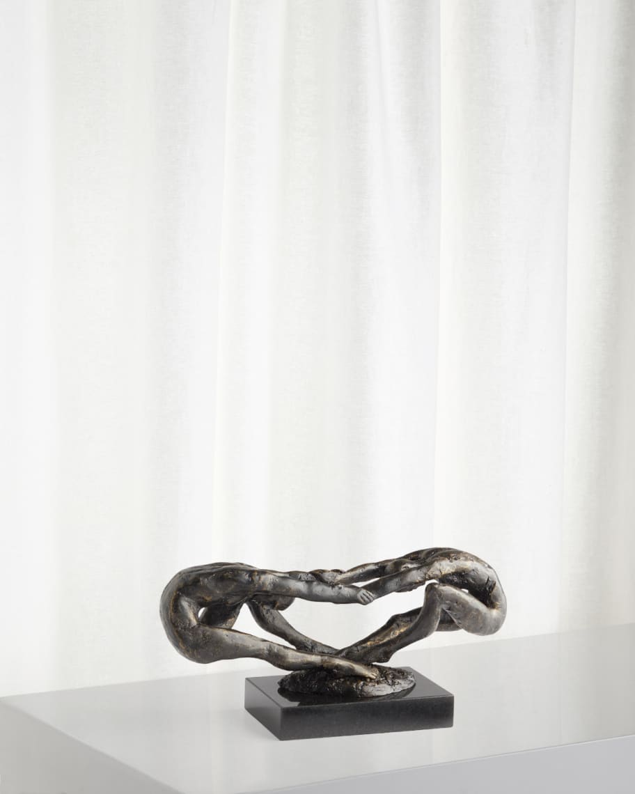 Sculpture Neiman Marcus - Ours En Perles De Fil Métallique - Animal
