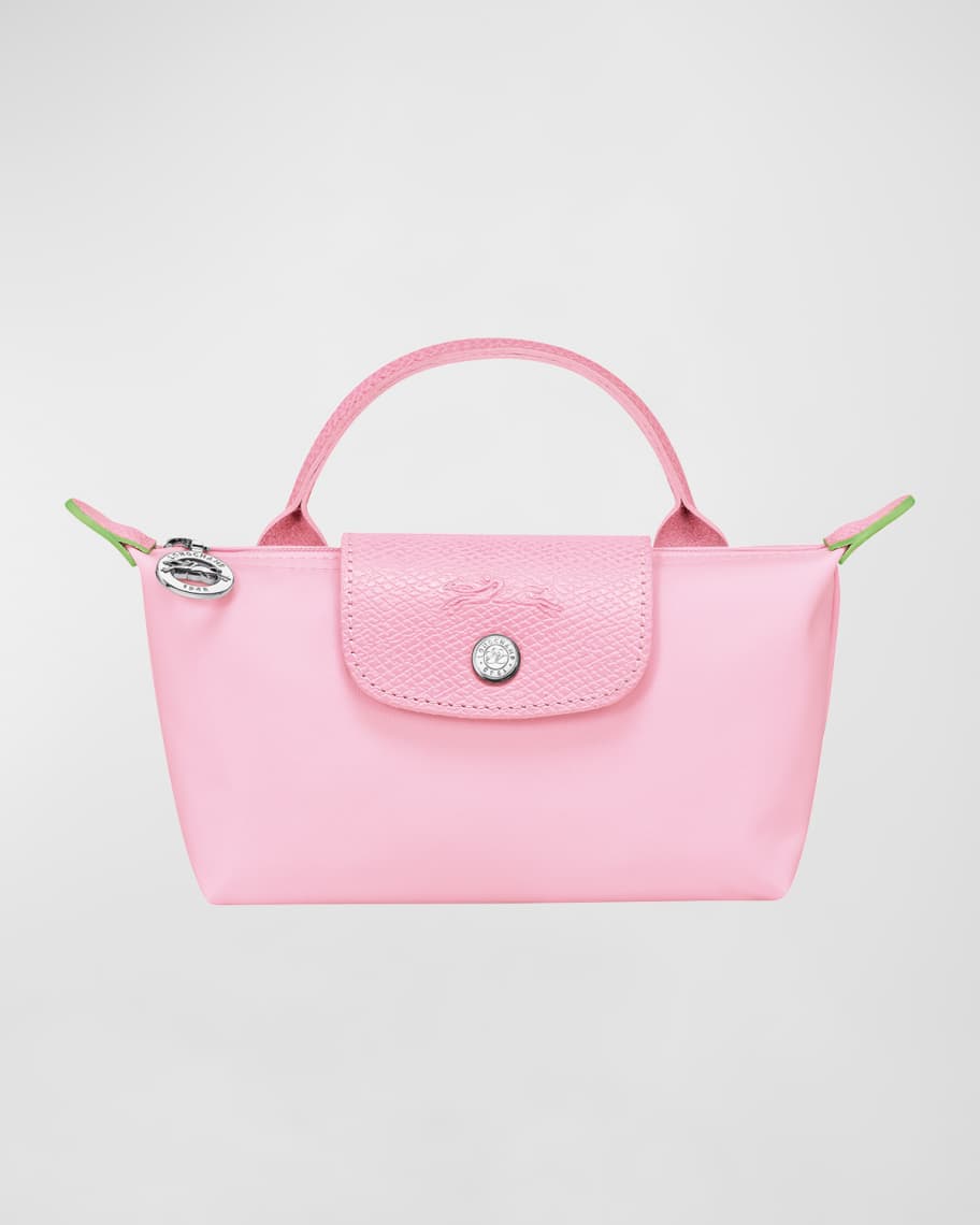 Longchamp Le Pliage Cosmetic Case in Pink