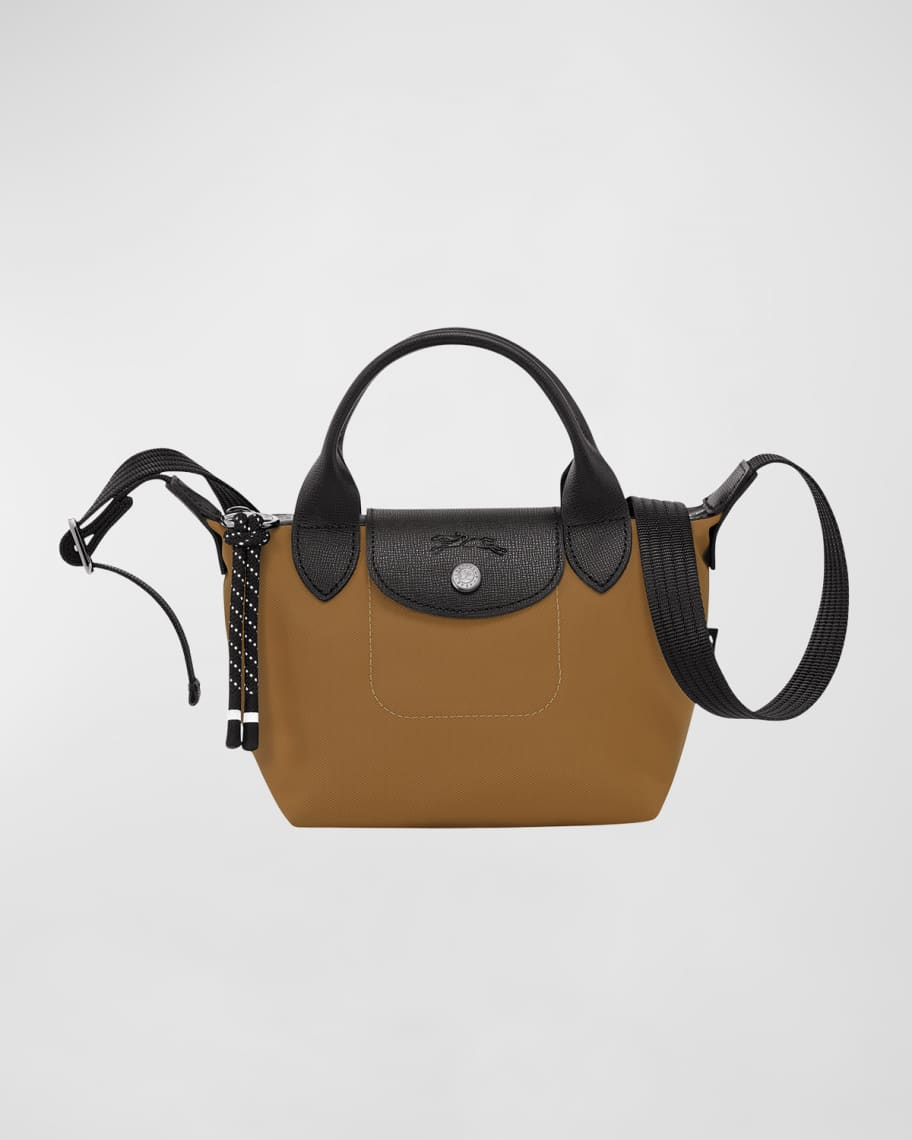 Longchamp Le Pliage Cuir Medium Shoulder Bag