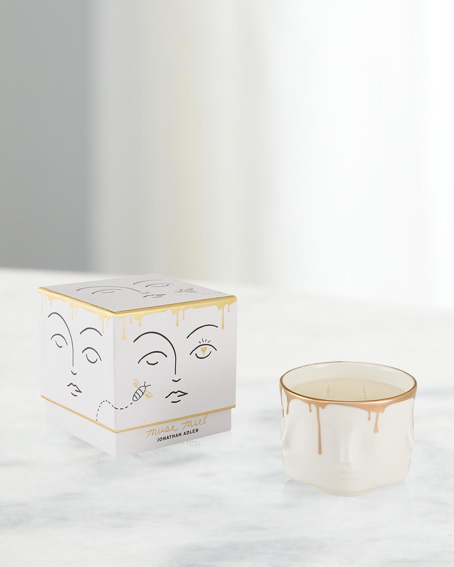 Jonathan Adler Muse Miel Double-Wick Candle, 13 oz. | Neiman Marcus