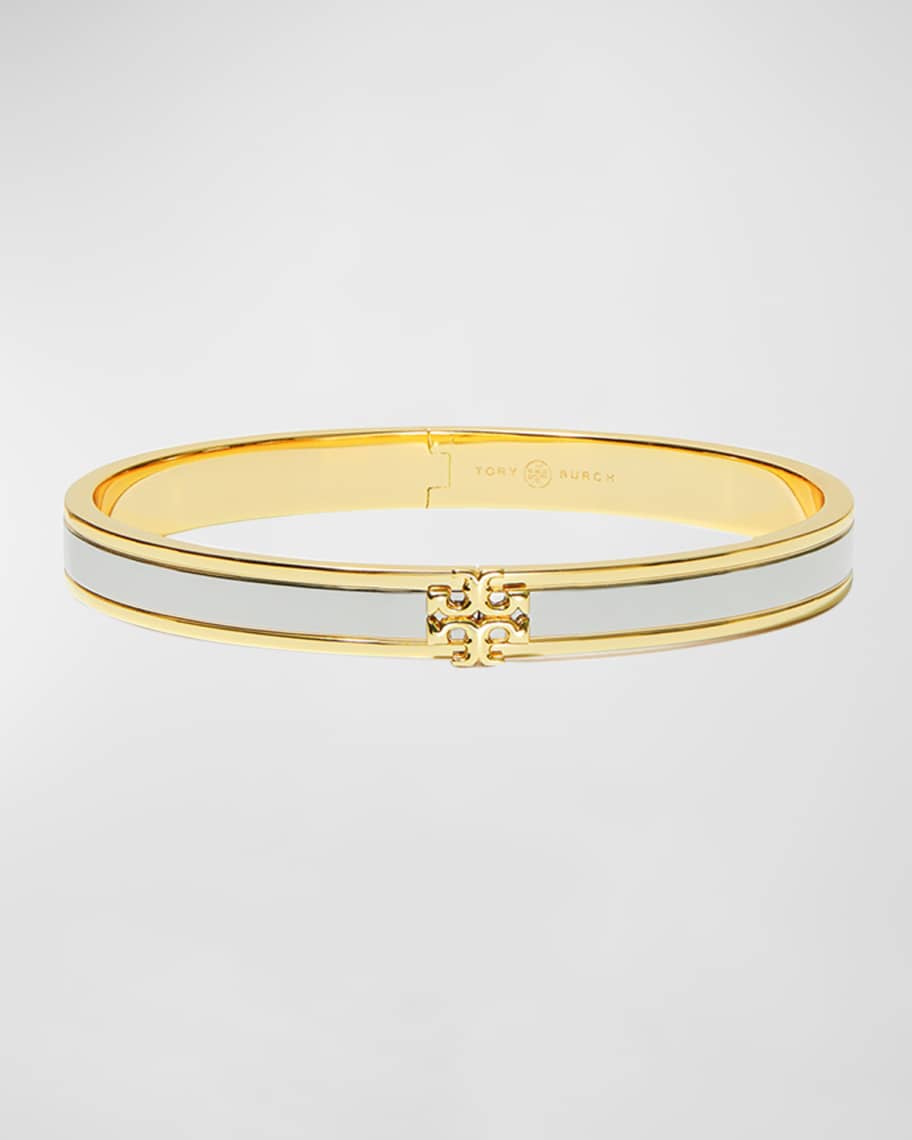 【関税&送料込】Tory Burch Two-Tone l Bracelet Tory Burch Two-Tone Stainless Steel Gemini Link Bracelet For
