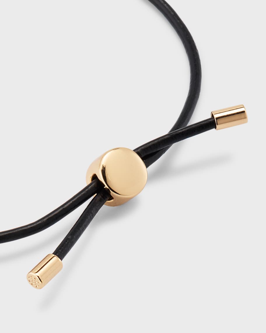 Image 3 of 5: Miller Leather Slider Bracelet