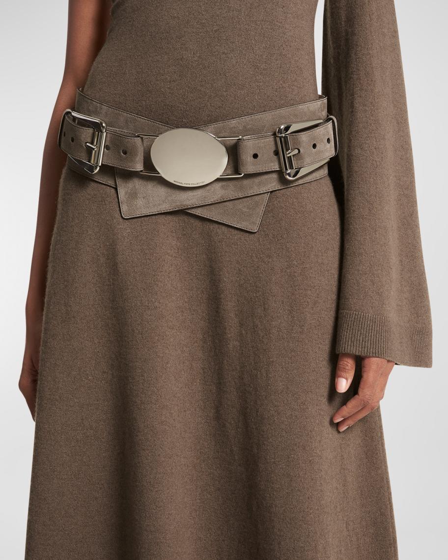 MICHAEL KORS Deco Glam Suede Tassel Waist Belt L/X MICHAEL Michael Kors | Accessories | Michael Kors Deco Glam  main image 4